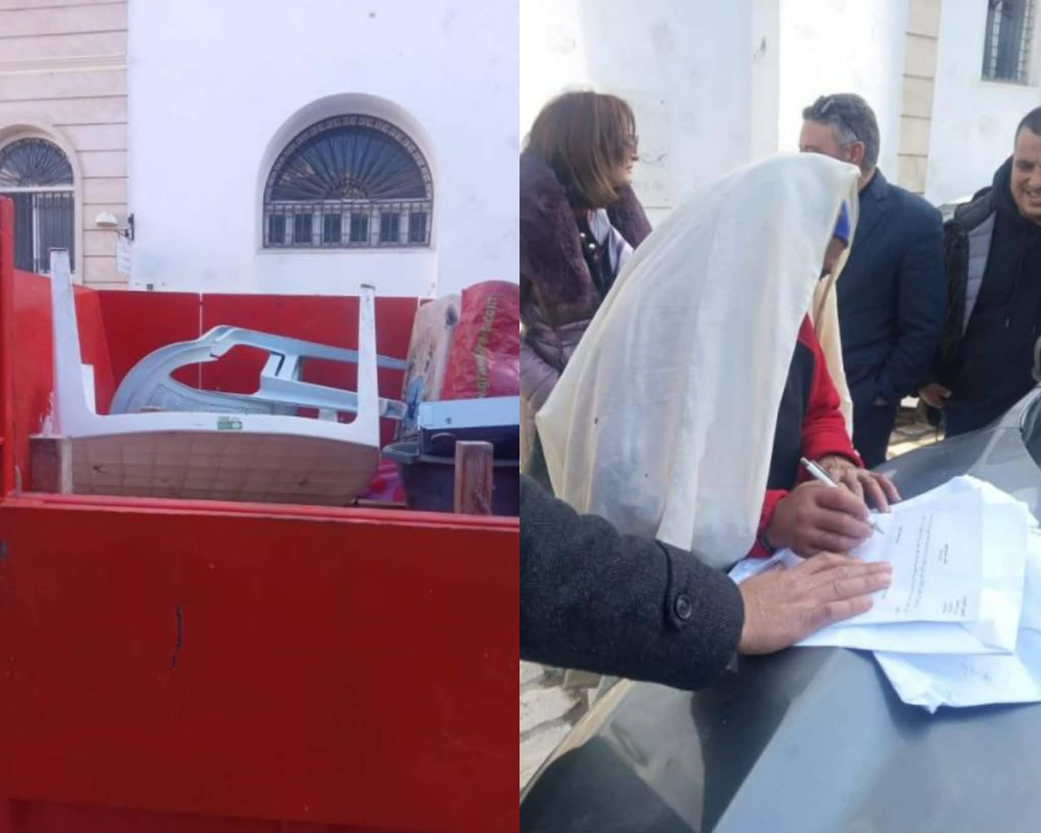 إخلاء مدرسة التريبونال بالعاصمة من متساكنيها وإسناد أربع عائلات مساكن اجتماعية