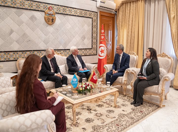 كاتب الدّولة لدى وزير الخارجيّة: التعاون بين تونس واليونسيف يعكس التزامًا بحماية حقوق الطفل وتعزيز فرصه في التعليم 