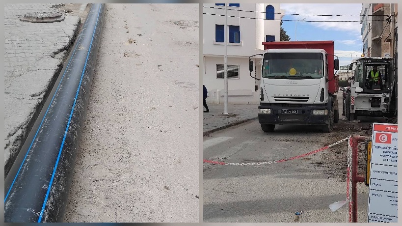 القيروان.. انطلاق أشغال مدّ الأنابيب لإعادة تأهيل شبكات توزيع الماء الصالح للشراب بكلفة نحو 2,4 مليون دينار