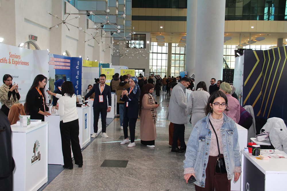 🔴انطلاق الدورة 13 لصالون ريادة الأعمال