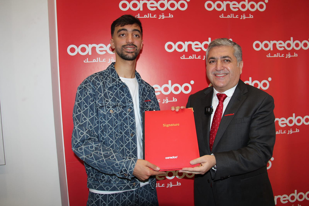 Ooredoo تونس الراعي الرسمي للبطل العالمي محمد خليل الجندوبي