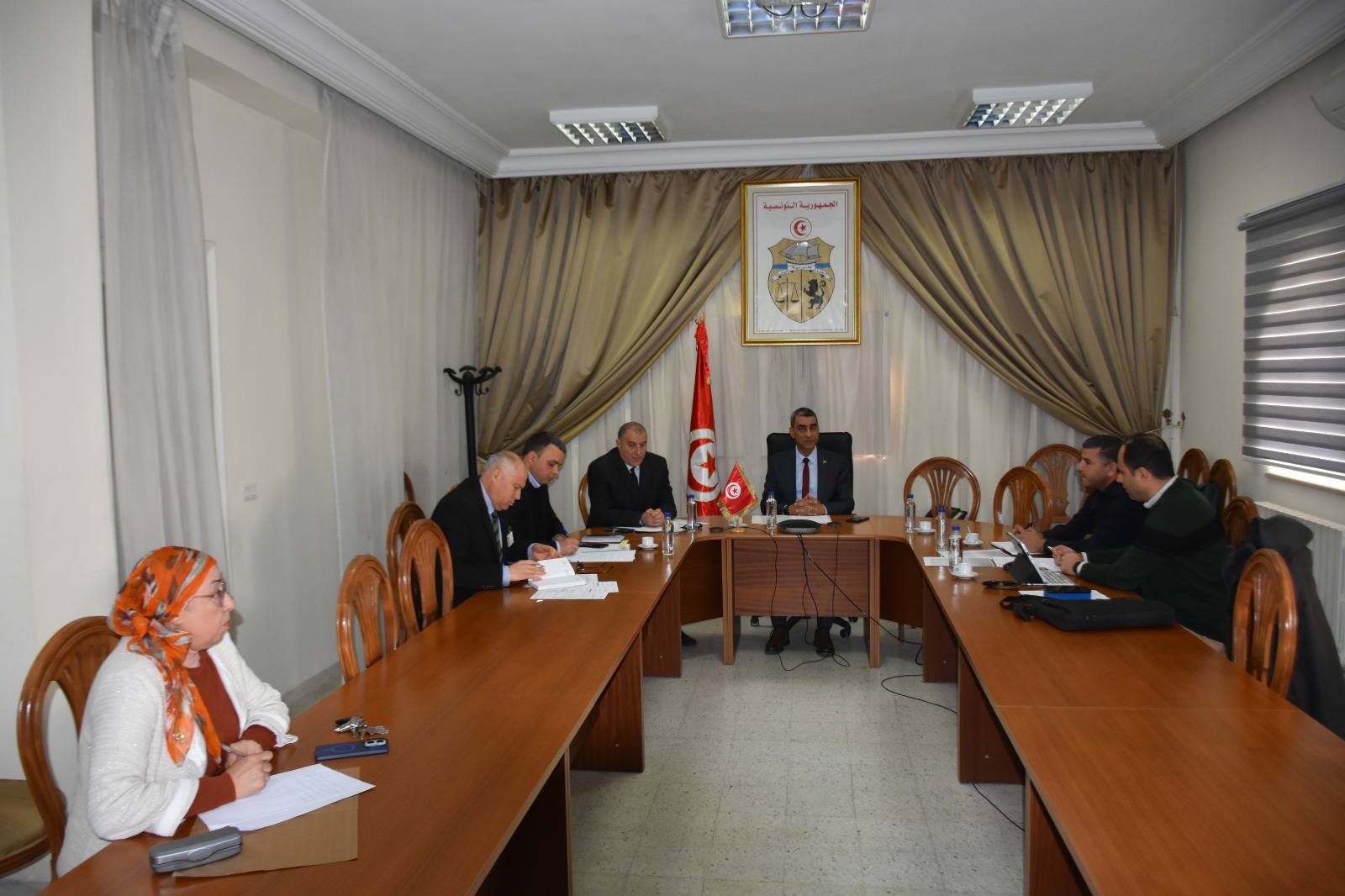 سوسة.. جلسة عمل لإنجاز محطة فولطاضوئية للإنتاج الذاتي للكهرباء بمركز الولاية  