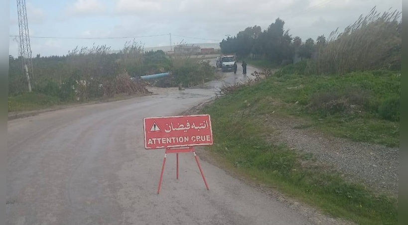 منزل جميل.. اللجنة المحلية لتنظيم النجدة تحذر من خطر السيول