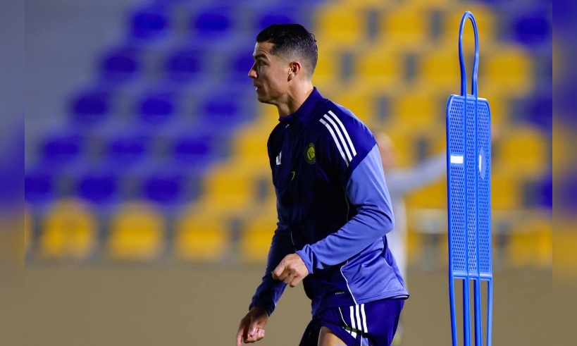 رونالدو ينهي اضرابه قبل مواجهة الاتحاد