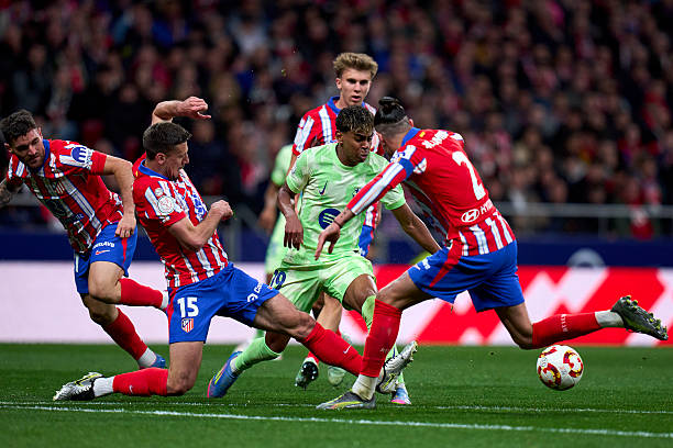 برشلونة يواجه أتليتيكو مدريد في نصف نهائي كأس ملك اسبانيا