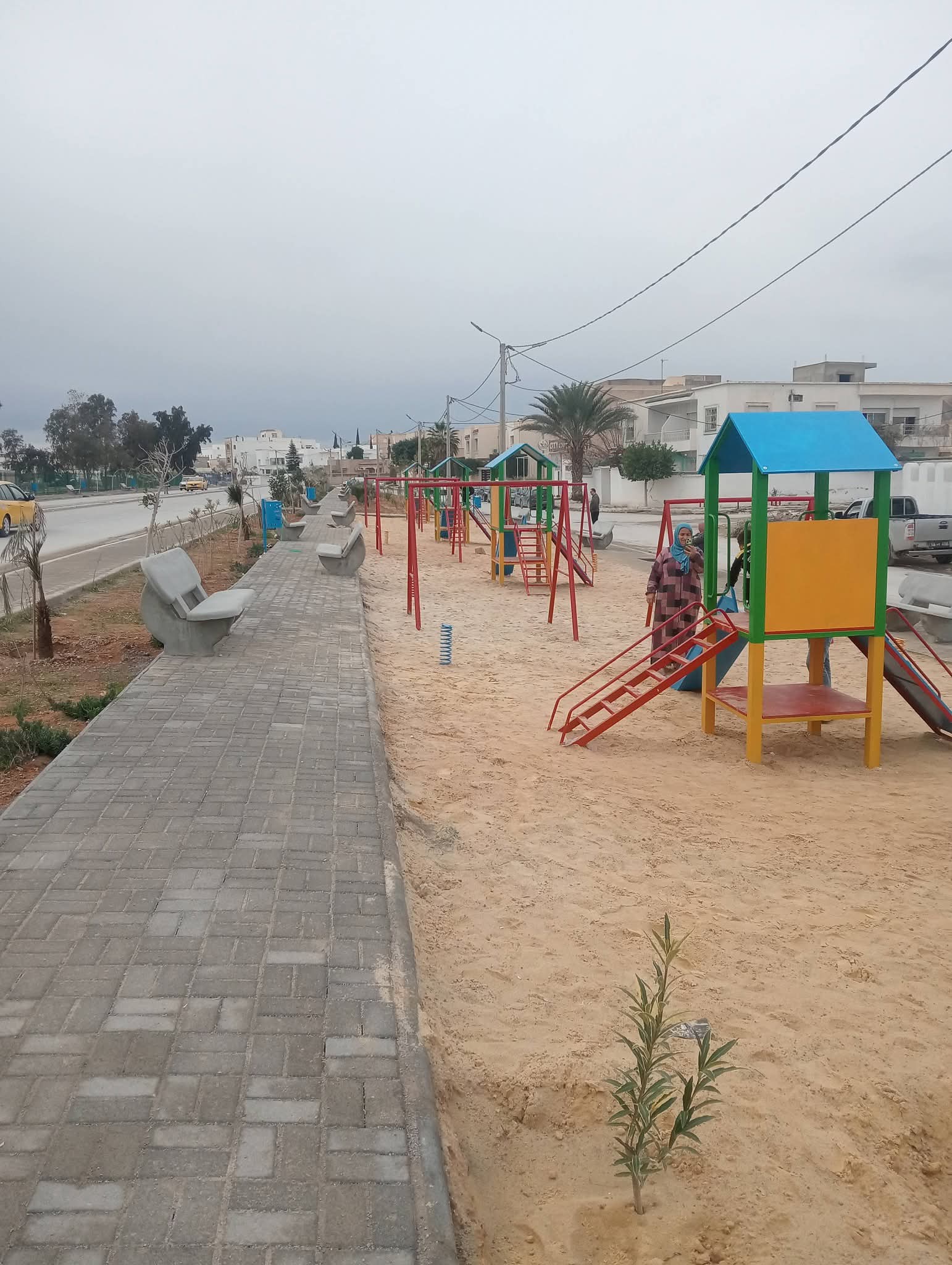 القيروان.. متنفس عائلي جديد خلف "الفسقية" يعزز جمالية المدينة