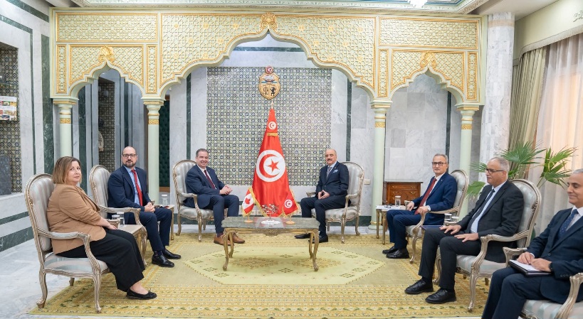 وزير الخارجية يلتقي وزير الشؤون الحكومية بمقاطعة نيوبرنزويك الكندية