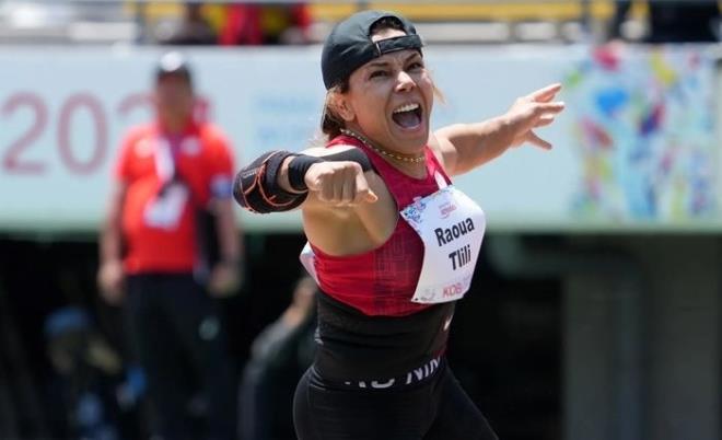 بطولة فزاع الدولية لذوي الهمم.. ميدالية فضية لروعة التليلي في رمي القرص