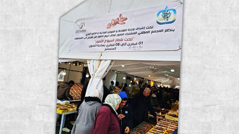 🔴المنستيـر: فتح فضاء لبيع التمور من المنتج إلى المستهلك