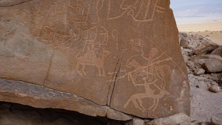 عمره آلاف السنين..اكتشاف موقع أثري للفن الصخري في جنوب سيناء