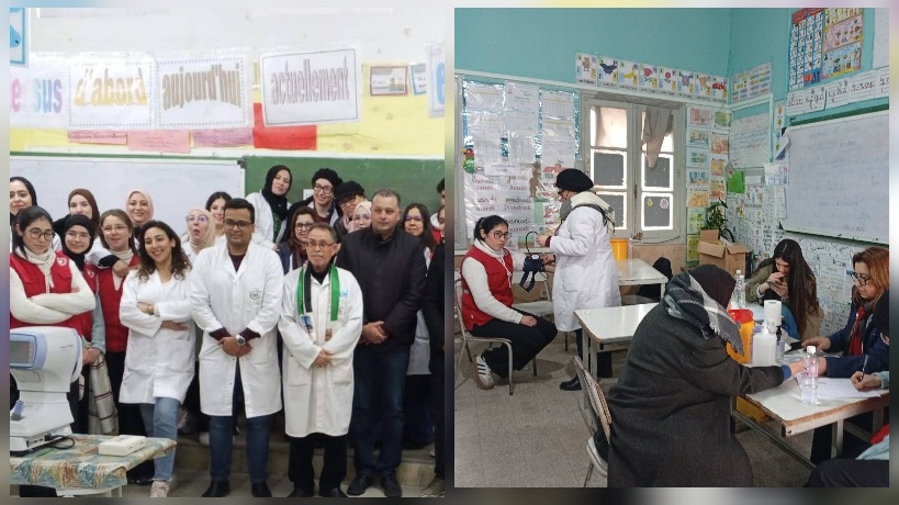 راس الجبل.. انتفاع أكثر من 500 مواطن بخدمات صحية مجانية