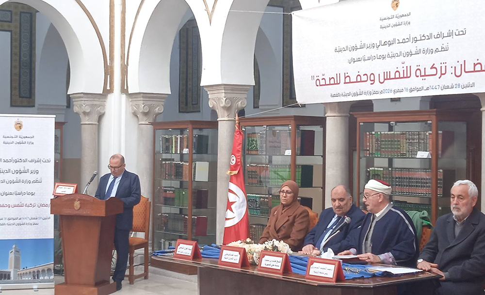 🔴وزارة الشؤون الدينية: ندوة صحفية "رمضان تزكية للنفس وحفظ للصحة"