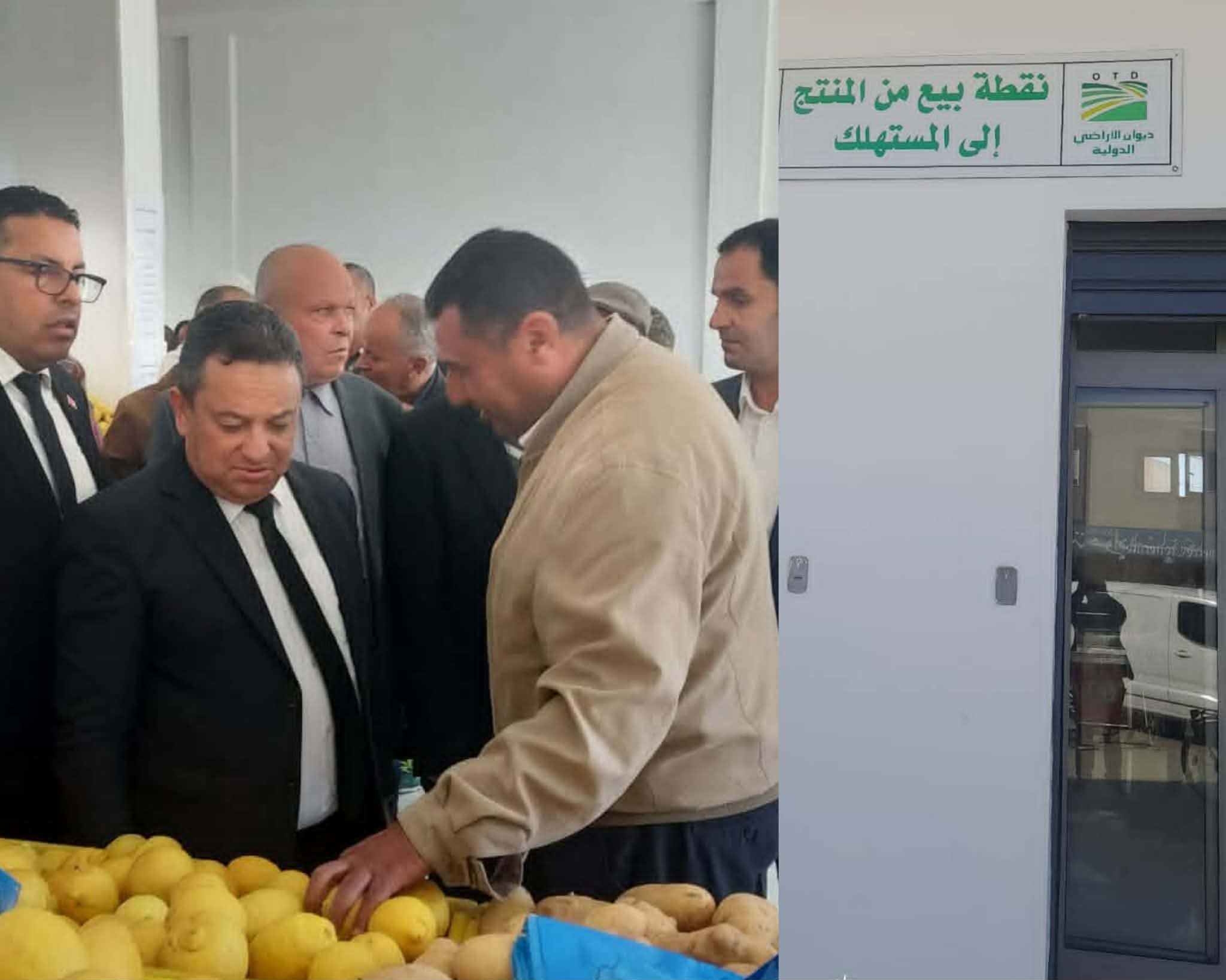  جرجيس.. افتتاح نقطة بيع من المنتج الى المستهلك