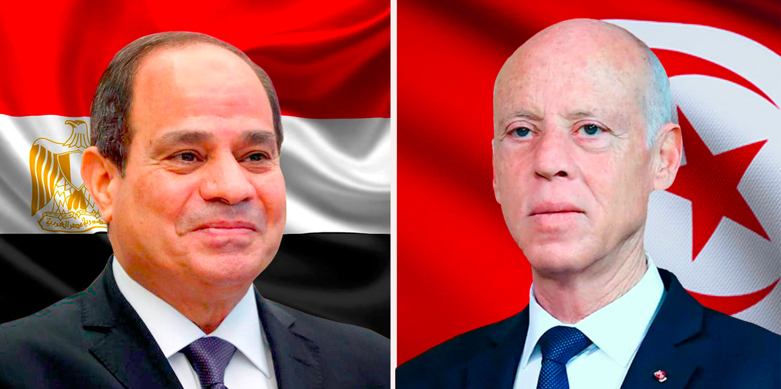 رئيس الجمهورية وعبدالفتاح السيسي يتبادلان التهاني بمناسبة حلول شهر رمضان