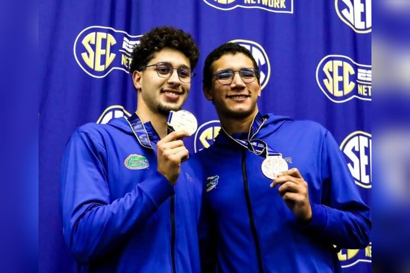 سباحة.. ذهبية للجوادي وبرونزية للحفناوي في بطولة الجنوب الشرقي الجامعية بالولايات المتحدة