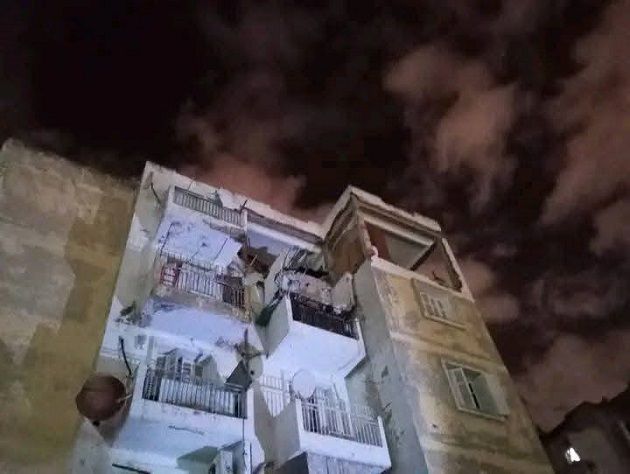 انفجار انبوب غاز في عمارة بقصر السعيد يتسبب في إصابة 7 اشخاص