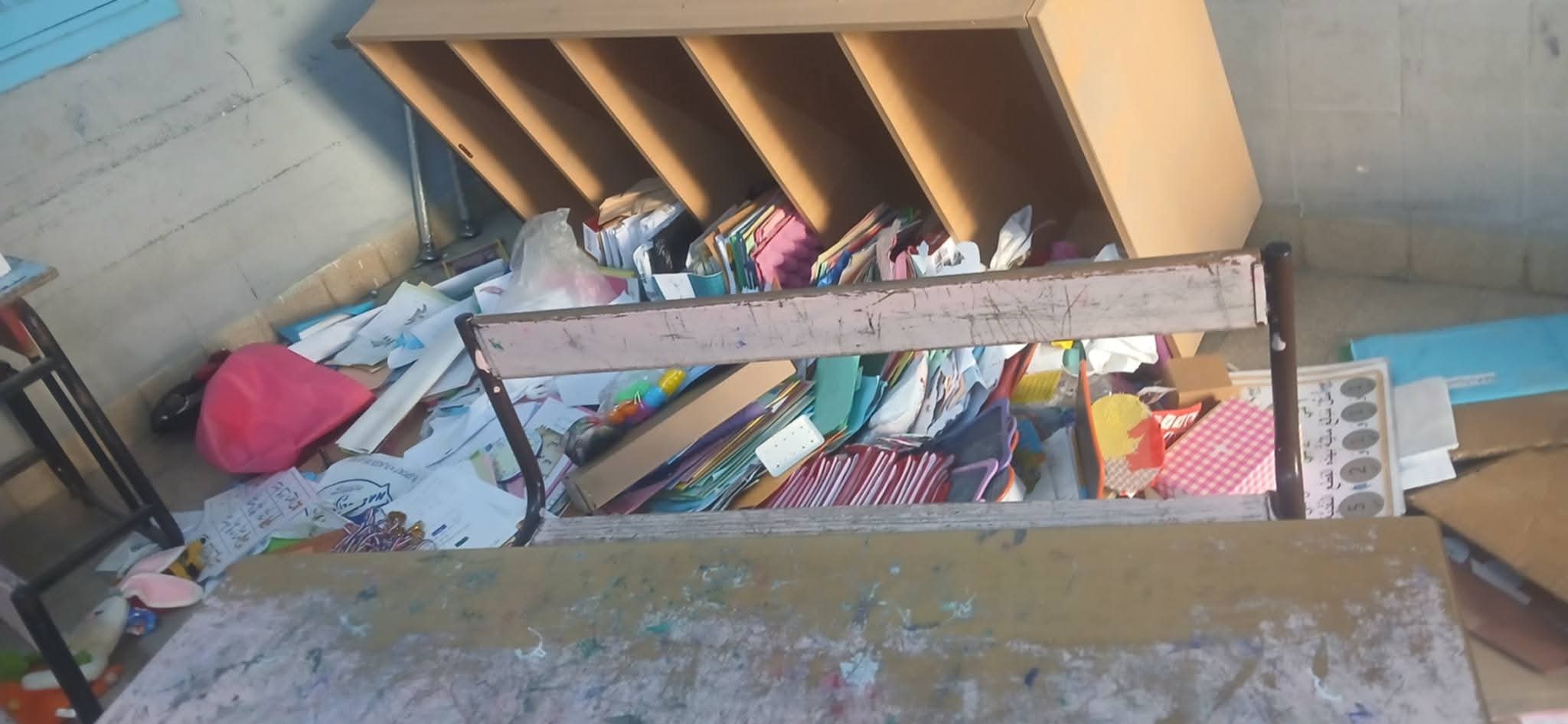 مدرسة الحبيب ثامر بنابل تتعرض للتخريب 