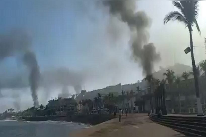 اضطرابات واسعة النطاق تعصف بالمدن السياحية المكسيكية