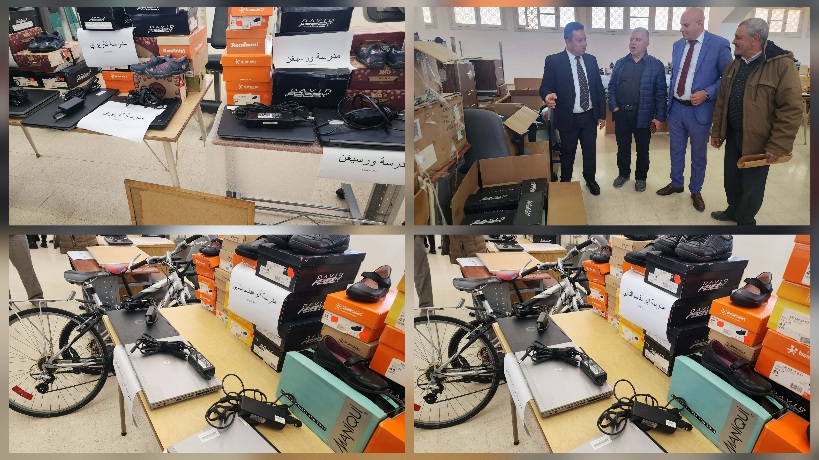  جربة ميدون.. هبة لمدارس ابتدائية ومدرسة اعدادية ومركزين للقاصرين ذهنيا وللصم