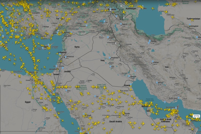 شركات الطيران تلغي 1560 رحلة جوية إلى الشرق الأوسط اليوم