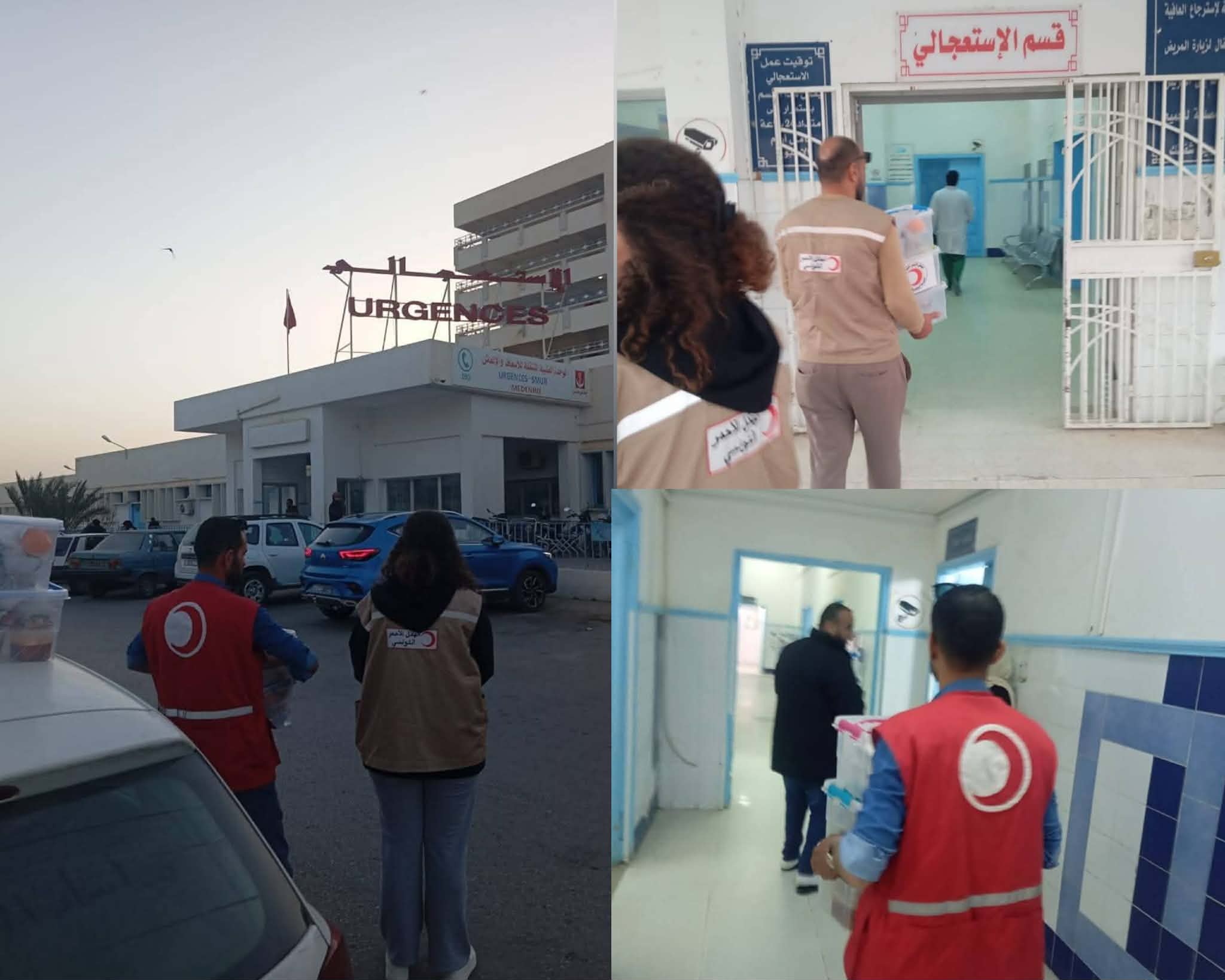 مدنين.. الهلال الأحمر يوزع وجبات إفطار للمرضى المقيمين بالمستشفى الجامعي 