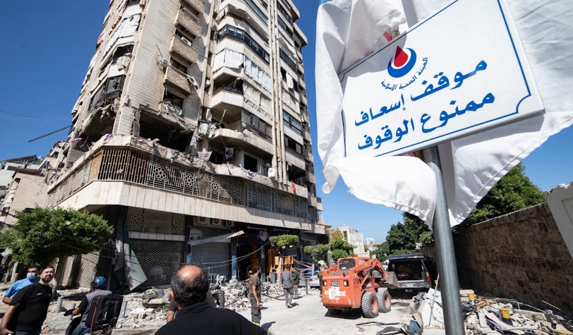 بيروت.. الكيان الصهيوني يستهدف فرعاً لـ"القرض الحسن"