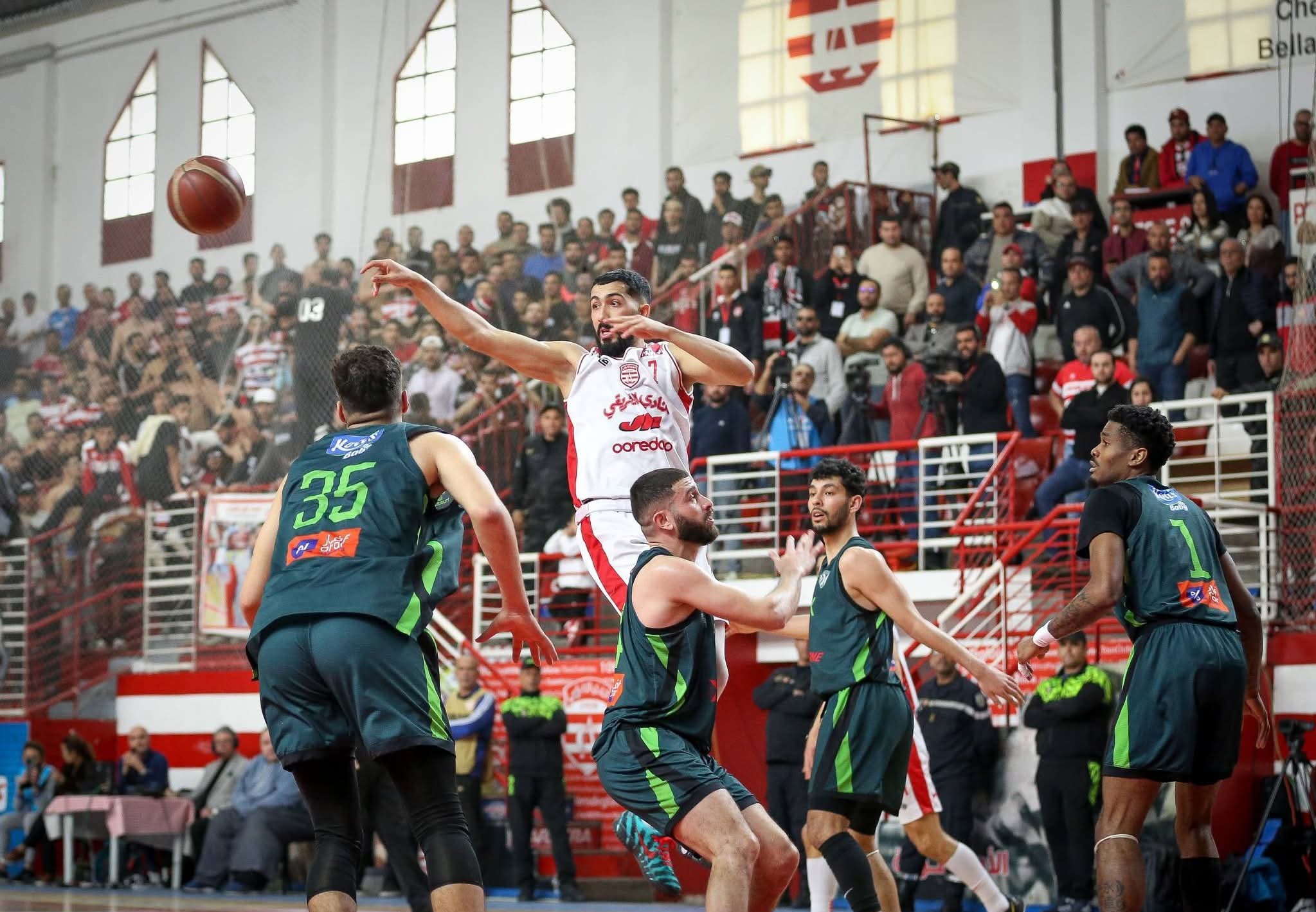 كرة السلة: إعادة مباراة النادي الافريقي وشبيبة القيروان 