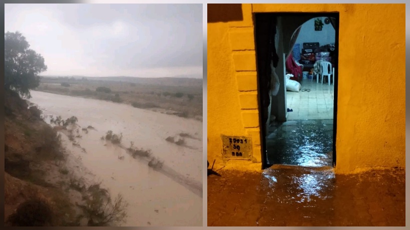 القصرين.. تسجيل كميات متفاوتة من الأمطار والتدخل ببعض المنازل لشفط المياه بسبيبة