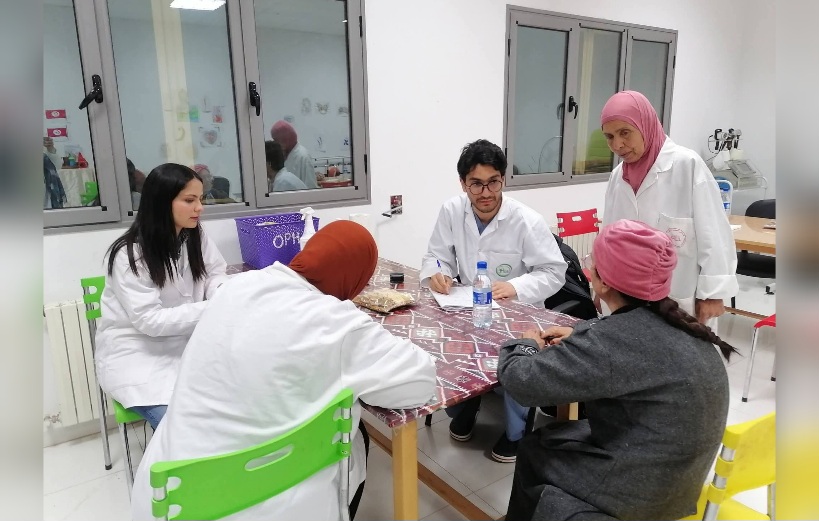 منزل بورقيبة.. قافلة صحية لفائدة المقيمين بمركز رعاية المسنين