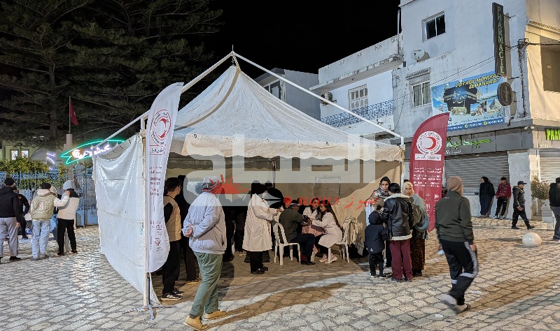 رأس الجبل.. الهلال الأحمر يوفر خدمات صحية وتضامنية لفائدة 2518 منتفعا