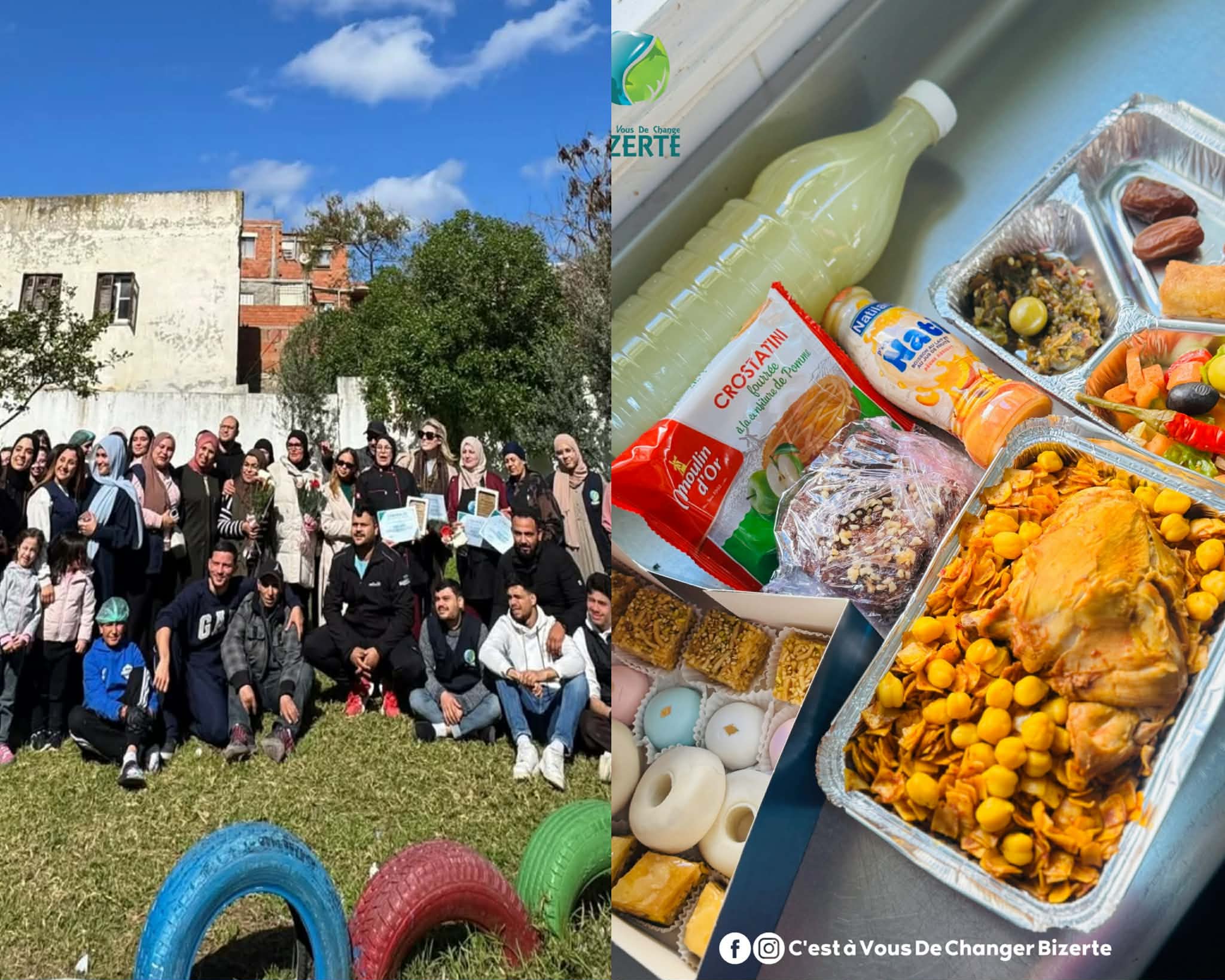 جمعية "أنتم تغيرون" بنزرت  تختتم حملتها الرمضانية بتقديم 13629 وجبة إفطار وتوفير كسوة  لـ 350 طفلاً