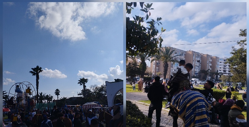 بنزرت في عيد الفطر.. فضاءات ألعاب  عشوائية تبتلع الحدائق العمومية  