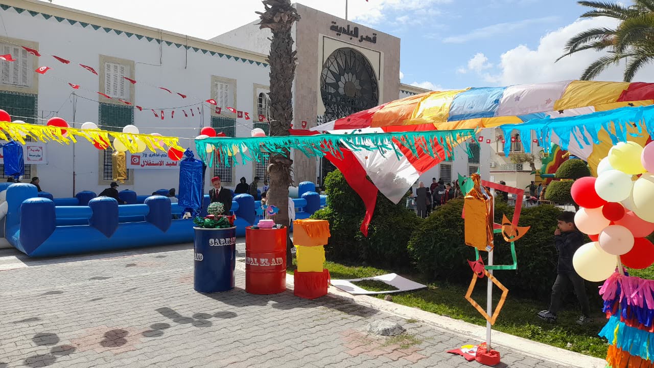 🔴 جانب من فعاليات النسخة الثانية من كرنفال العيد بحمام سوسة