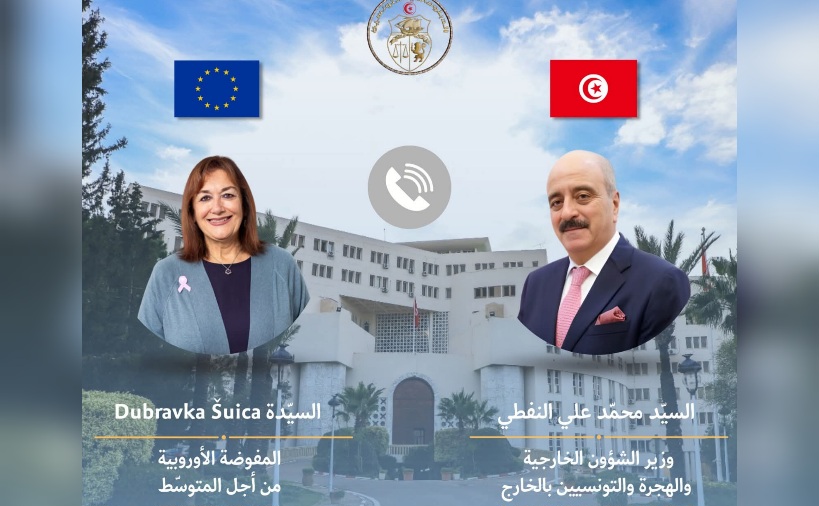 وزير الخارجيّة يؤكّد ضرورة مراجعة علاقات الشراكة بين تونس والاتحاد الأوروبي لتكون أكثر توازنا وعدلًا
