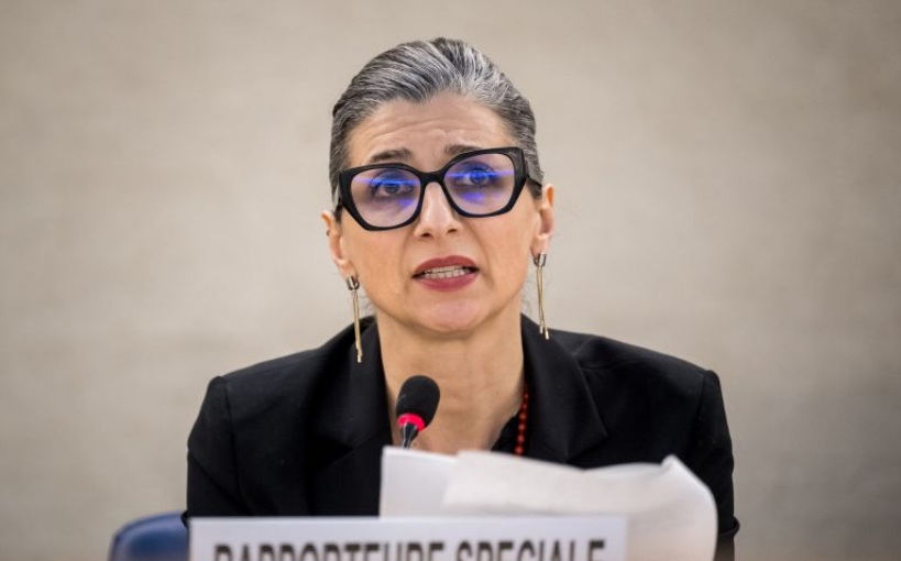 المقررة الخاصة الأممية: العالم منح إسرائيل رخصة لتعذيب الفلسطينيين