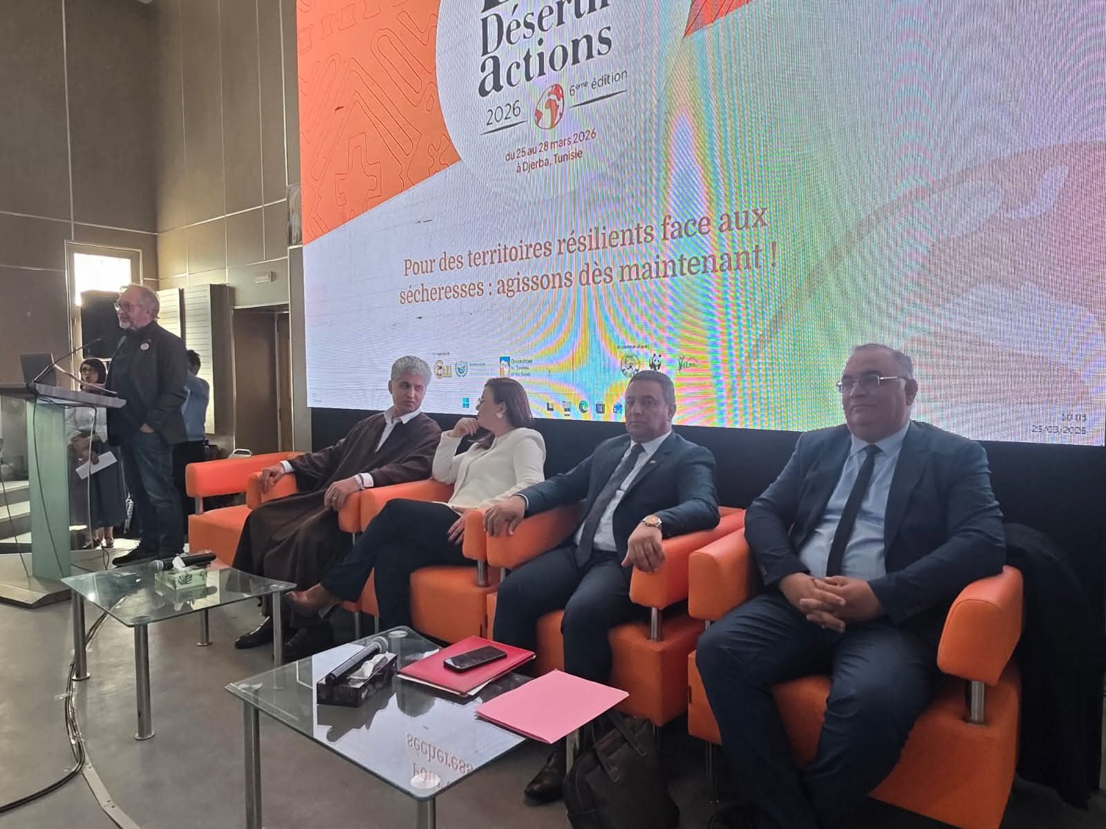 جربة ميدون.. انطلاق الدورة السادسة للمؤتمر الدولي للتصحر 