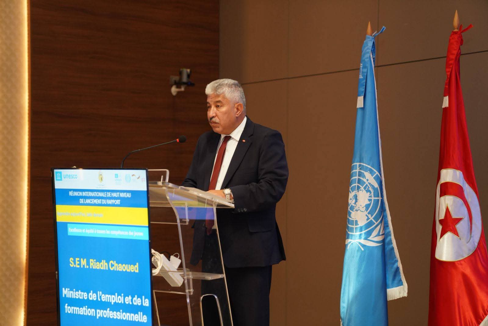 وزير التشغيل: الحكومة التونسية تراهن على الاستثمار في رأس مالها البشري