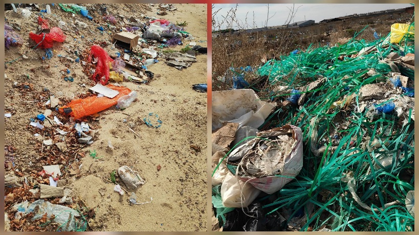  جرجيس.. اكياس البلاستيك تغزو مختلف مناطق جرجيس