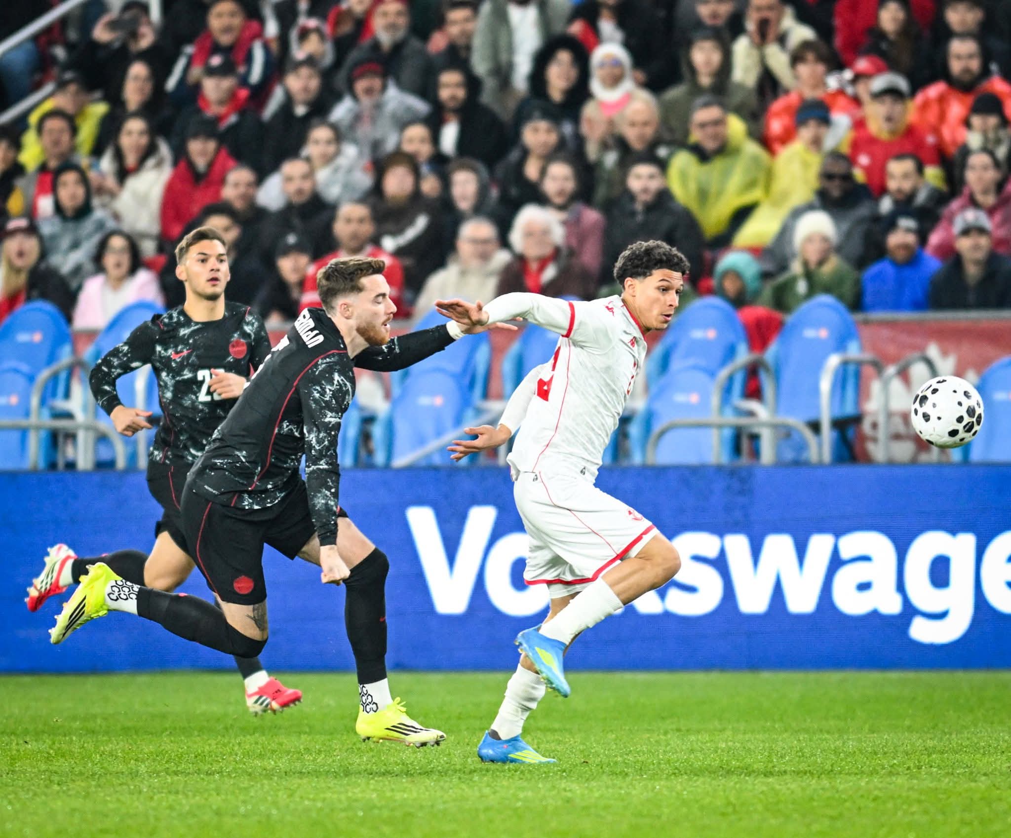 التعادل يحسم ودية تونس وكندا 