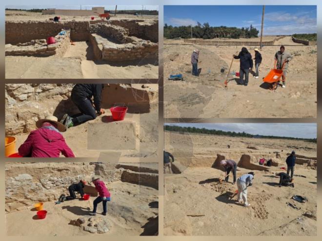 حفريات الموقع الأثري كستيليا بتوزر تكشف عن مدينة كاملة مغمورة بالرمال