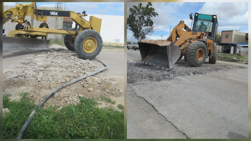 القيروان.. إزالة مخفضات سرعة عشوائية بعدة مسالك وطرقات رئيسية