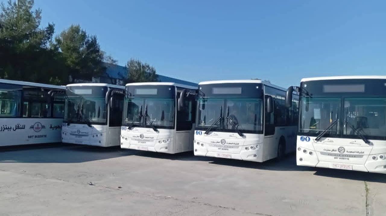  بعد إزالة مخفضات السرعة العشوائية ببنزرت.. الحافلات الجديدة تدخل حيز الاستغلال