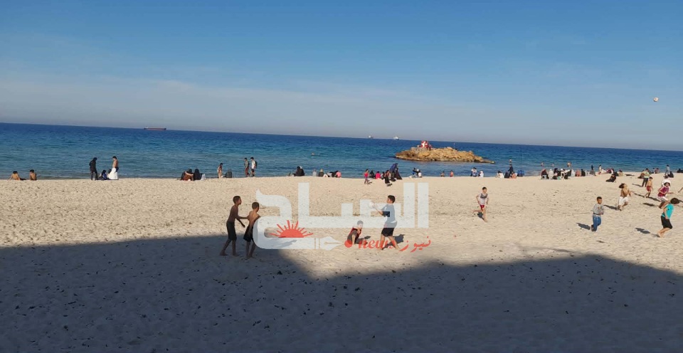  سوسة.. إقبال كبير على الشواطئ