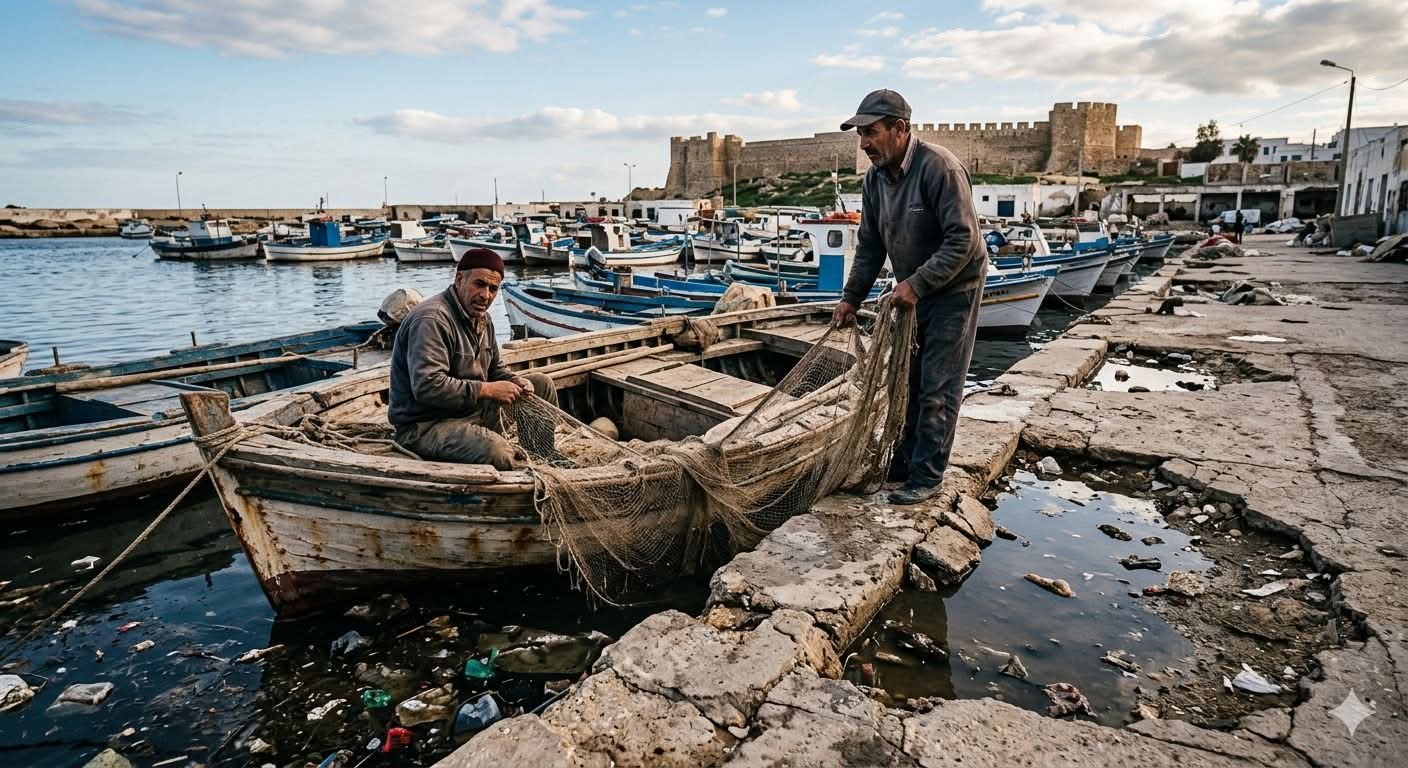 ميناء الصيد البحري قليبية.. تراجع مقلق في المردودية وبنية تحتية متردية 