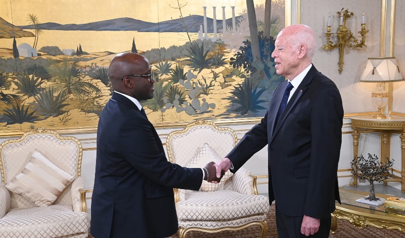 رئيس الجمهورية لدى استقباله وزير الشؤون الخارجية بروندا: الوحدة الإفريقية كانت حلما راود الشعوب ورؤساء مؤسسين لمنظمة الوحدة الإفريقية