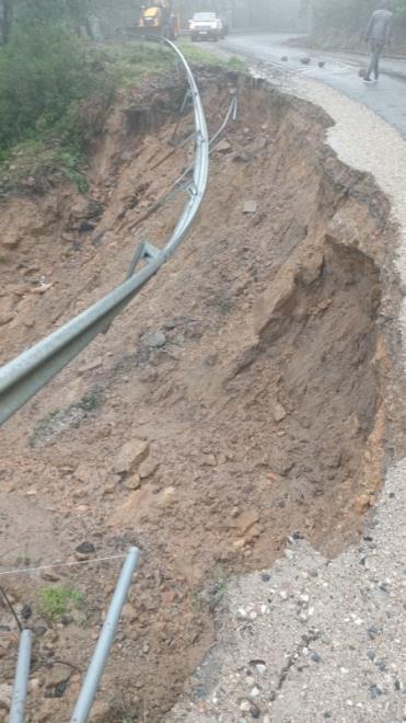 جندوبة.. انزلاق أرضي بين قريتي ببّوش وحمام بورقيبة 