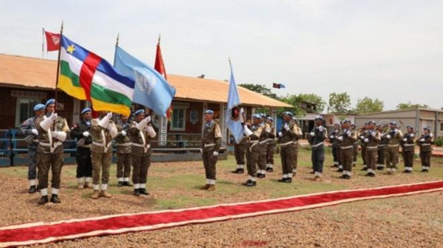 تكريم أممي لأفراد وحدة المروحيات العسكرية المنتشرة في إفريقيا الوسطى