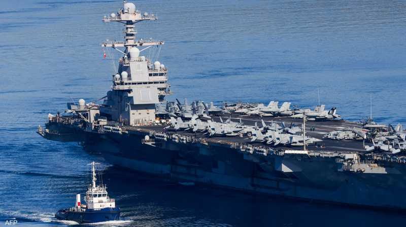 أكبر حاملة طائرات بالعالم تعود إلى الشرق الأوسط؟؟