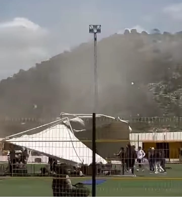 تالة.. رياح قوية تؤدي إلى إصابة أساتذة مشرفين على امتحانات "باك سبور"  