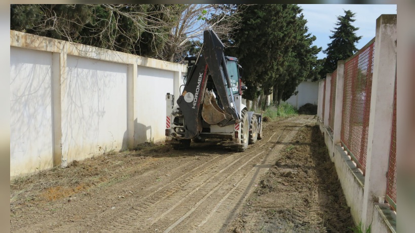  راس الجبل.. انطلاق أشغال تهيئة الملعب البلدي